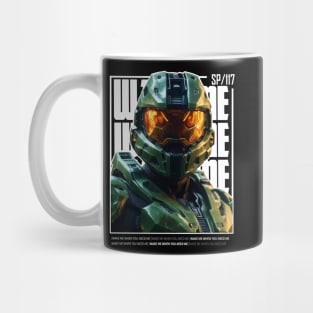 Halo game quotes - Master chief - Spartan 117 - Realistic #2 Mug